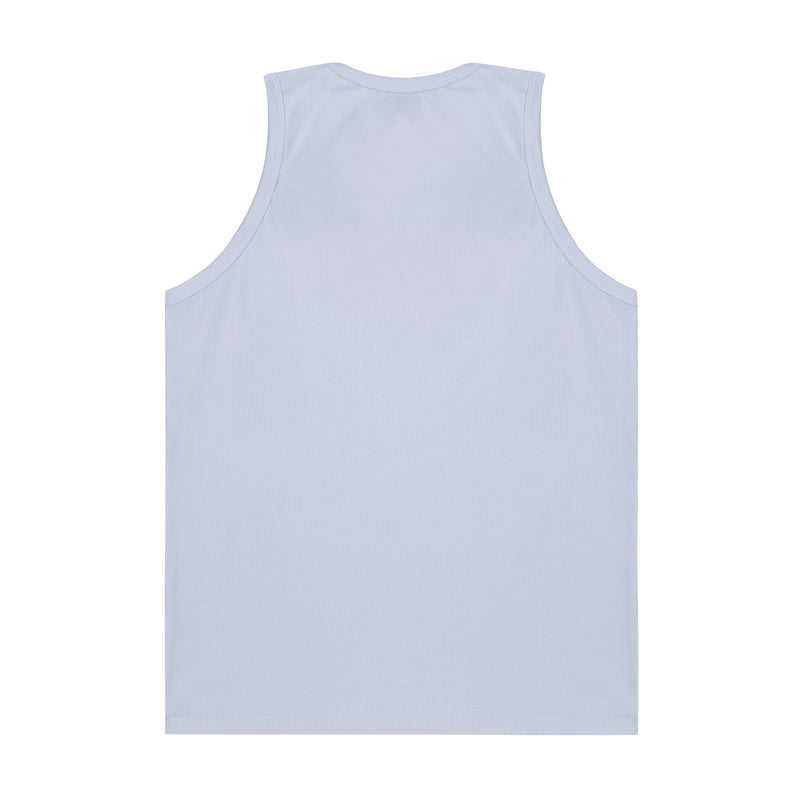REGATA RIBBED LOGO BRANCO