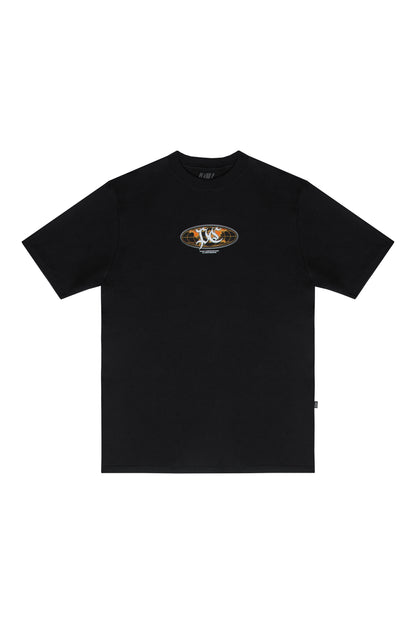 CAMISETA "GLOBAL CONTROL" BLACK