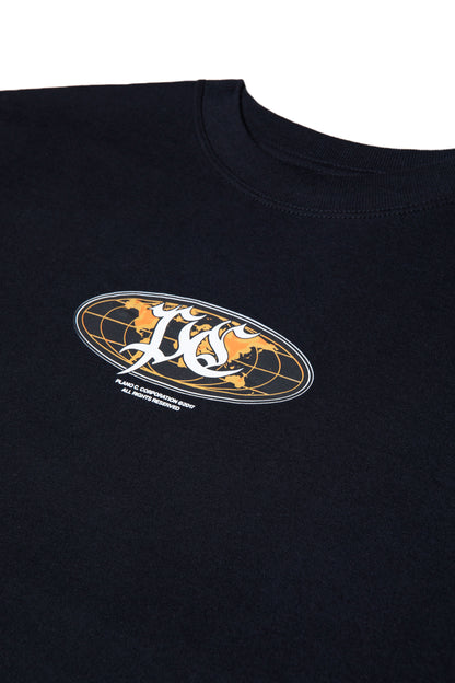 CAMISETA "GLOBAL CONTROL" BLACK