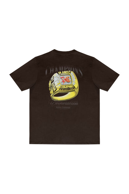 CAMISETA "CHAMPIONS RING" BROWN