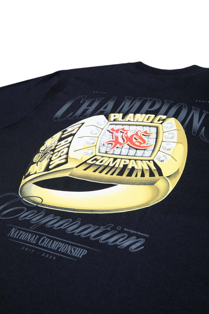 CAMISETA "CHAMPIONS RING" BLACK