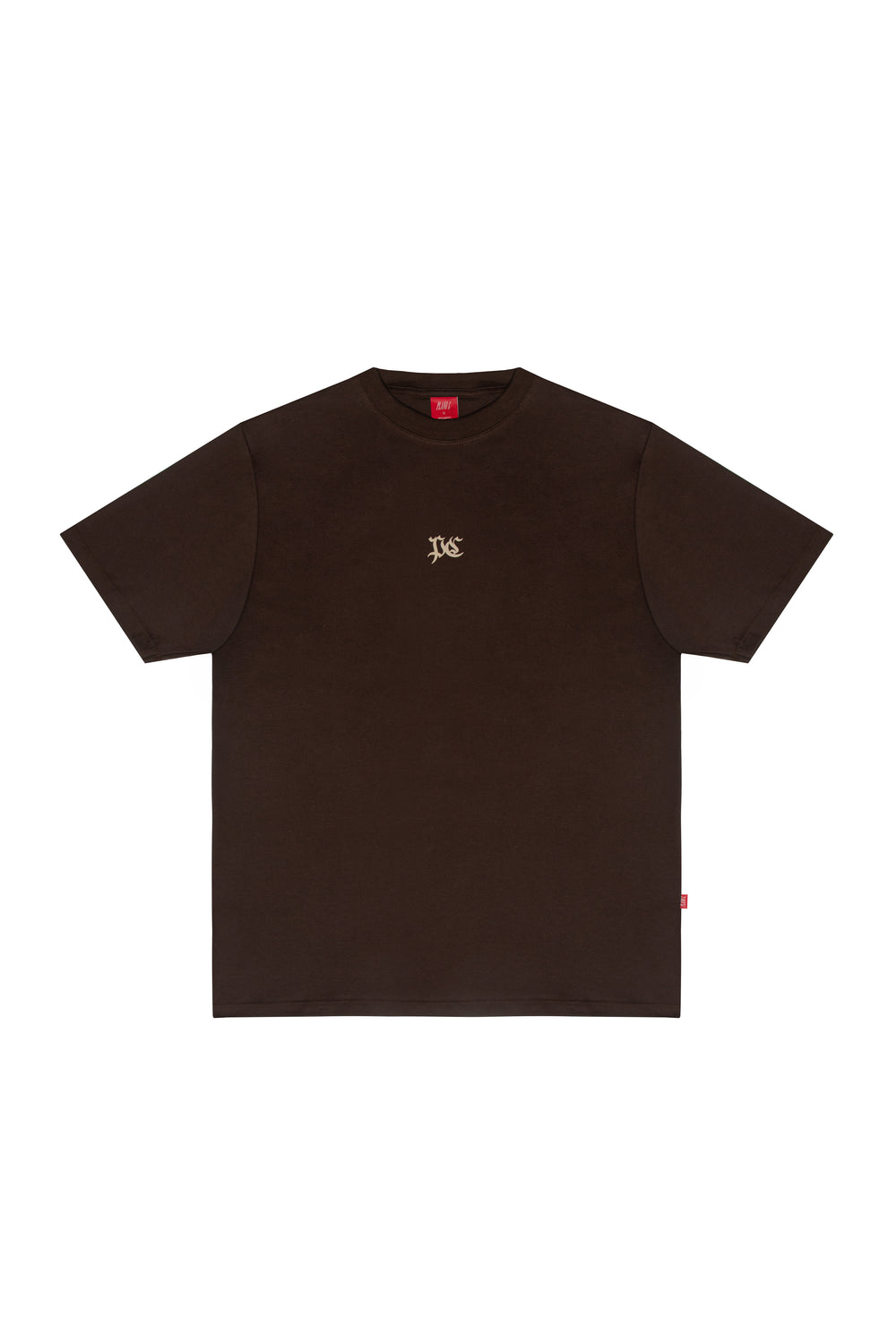 CAMISETA "PLNC CORP" BROWN