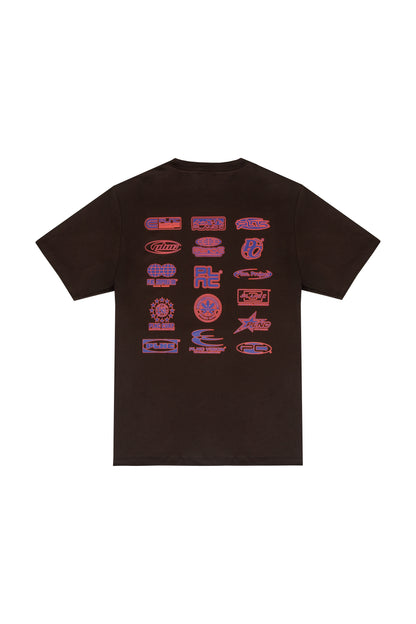 CAMISETA "LOGOS" BROWN