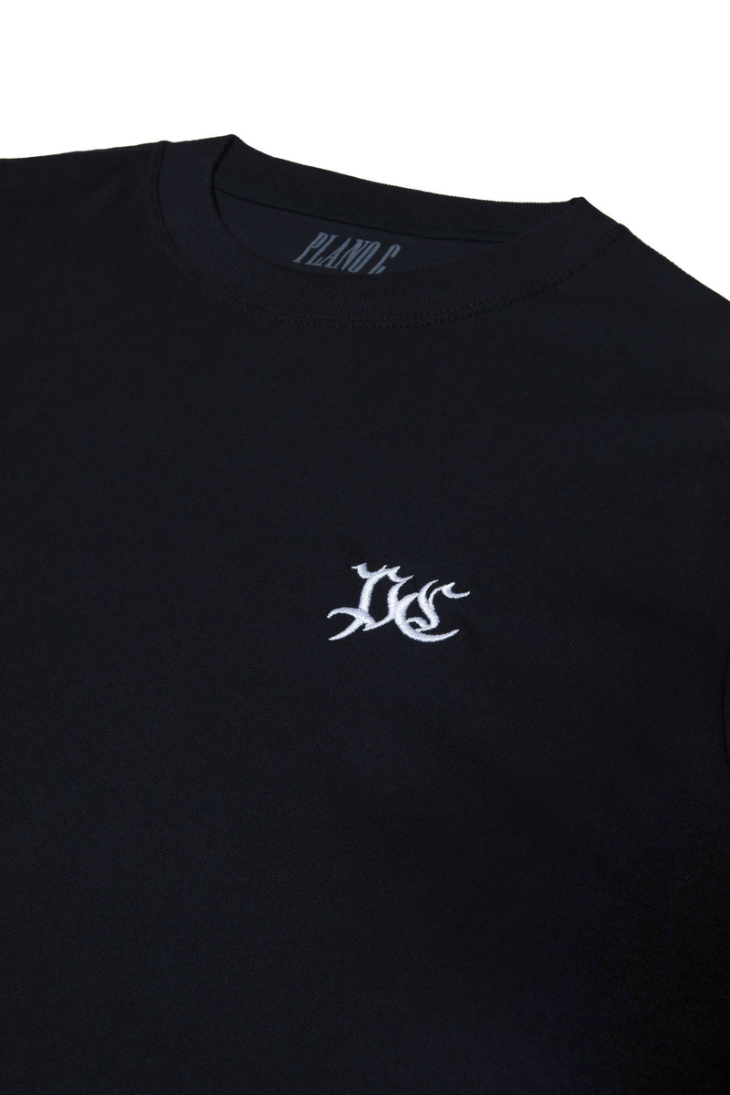 CAMISETA MANGA LONGA "PC" BLACK