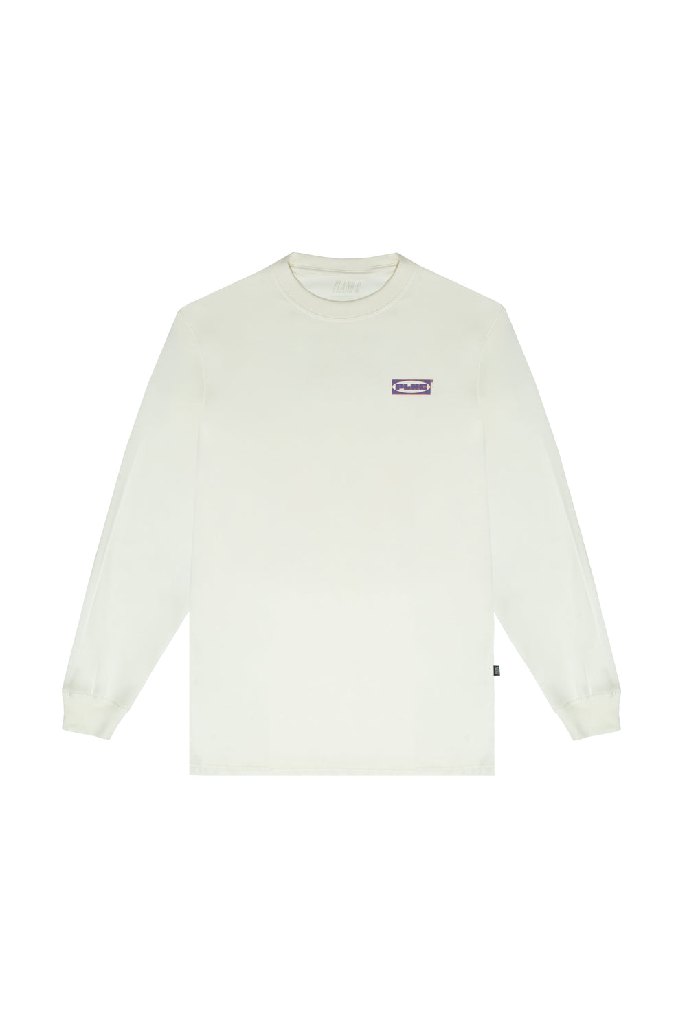 CAMISETA MANGA LONGA "LOGOS" OFF-WHITE