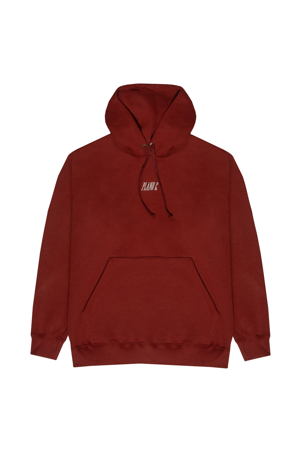 MOLETOM HOODIE "LOGO" BARN RED