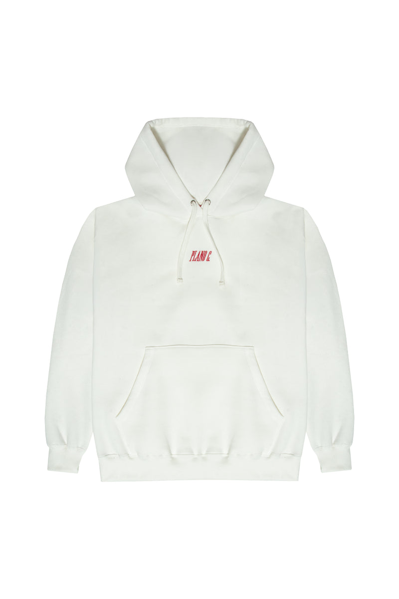 MOLETOM HOODIE "LOGO" OFF-WHITE