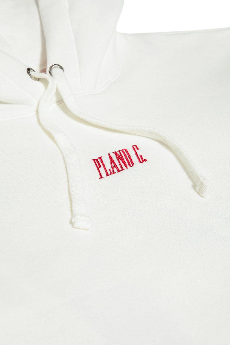 MOLETOM HOODIE "LOGO" OFF-WHITE