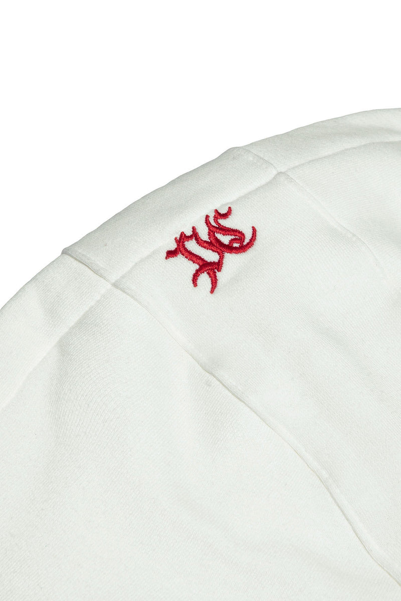 MOLETOM HOODIE "LOGO" OFF-WHITE