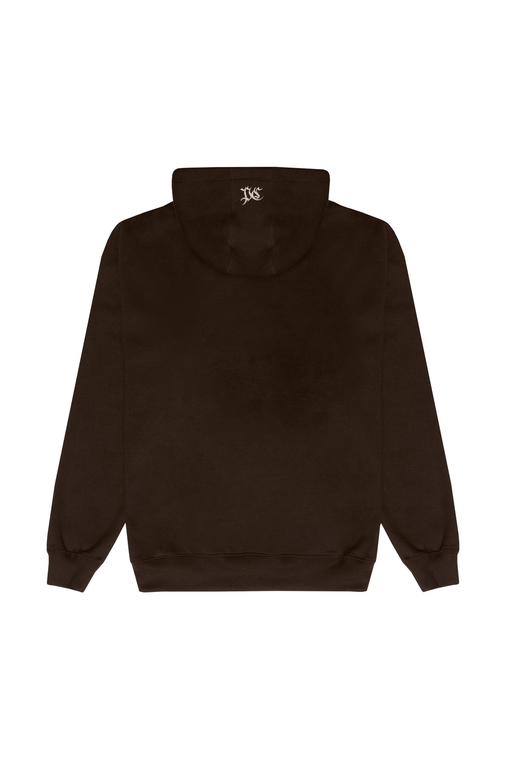 MOLETOM HOODIE "LOGO" BROWN