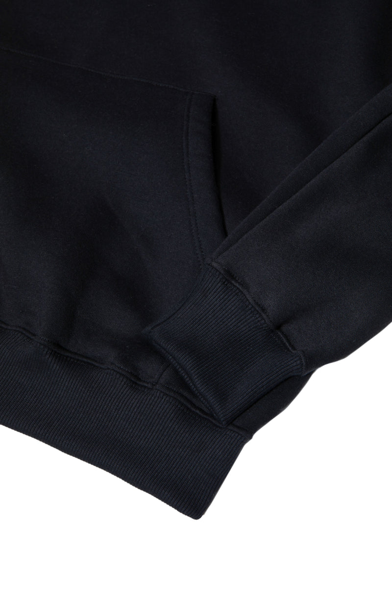 MOLETOM HOODIE "LOGO" BLACK
