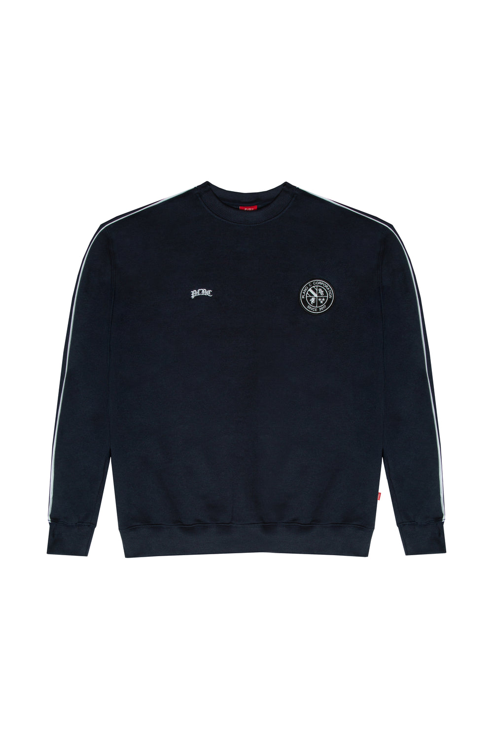 MOLETOM CREWNECK "PLNC CLUB" NAVY