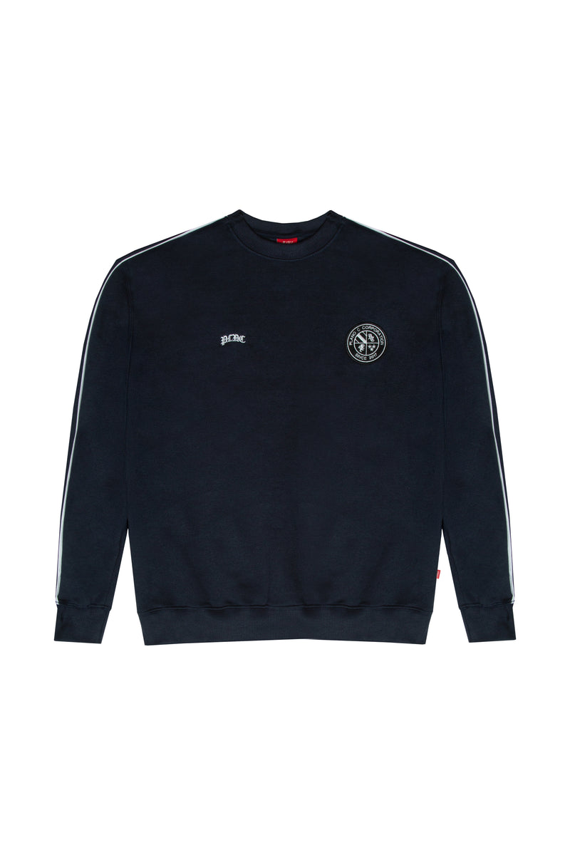 MOLETOM CREWNECK "PLNC CLUB" NAVY