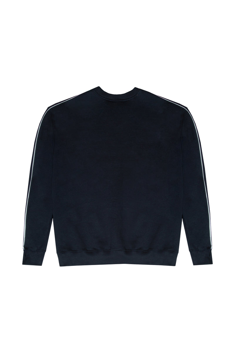 MOLETOM CREWNECK "PLNC CLUB" NAVY