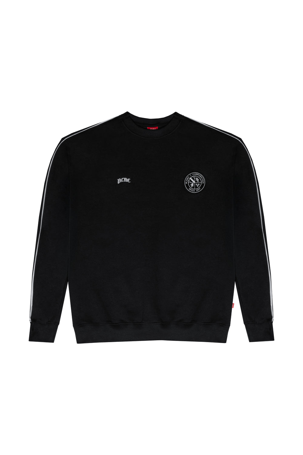 MOLETOM CREWNECK "PLNC CLUB" BLACK