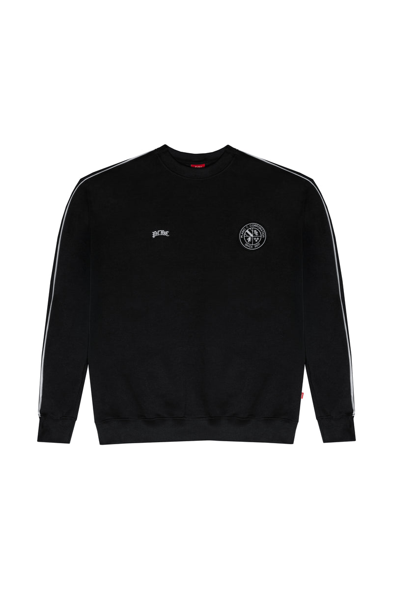 MOLETOM CREWNECK "PLNC CLUB" BLACK
