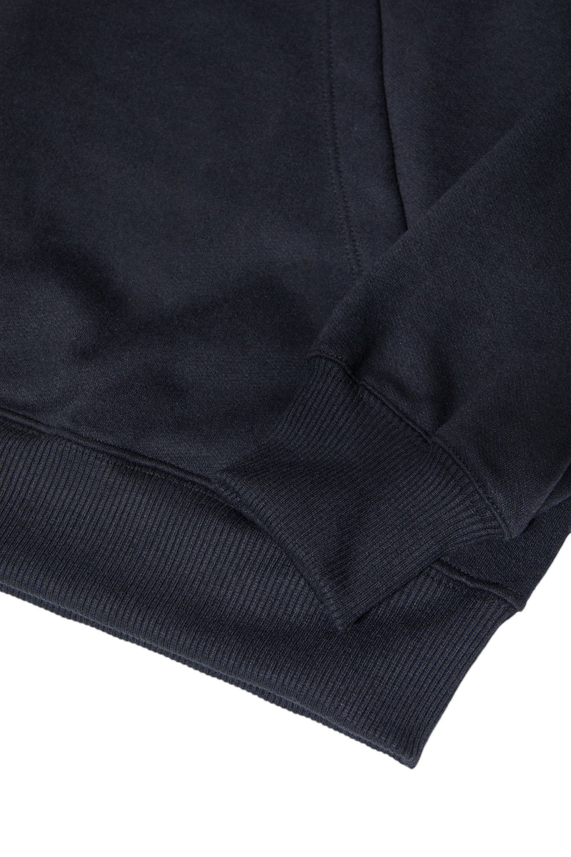 MOLETOM HOODIE "PLNC COLLEGE" BLACK