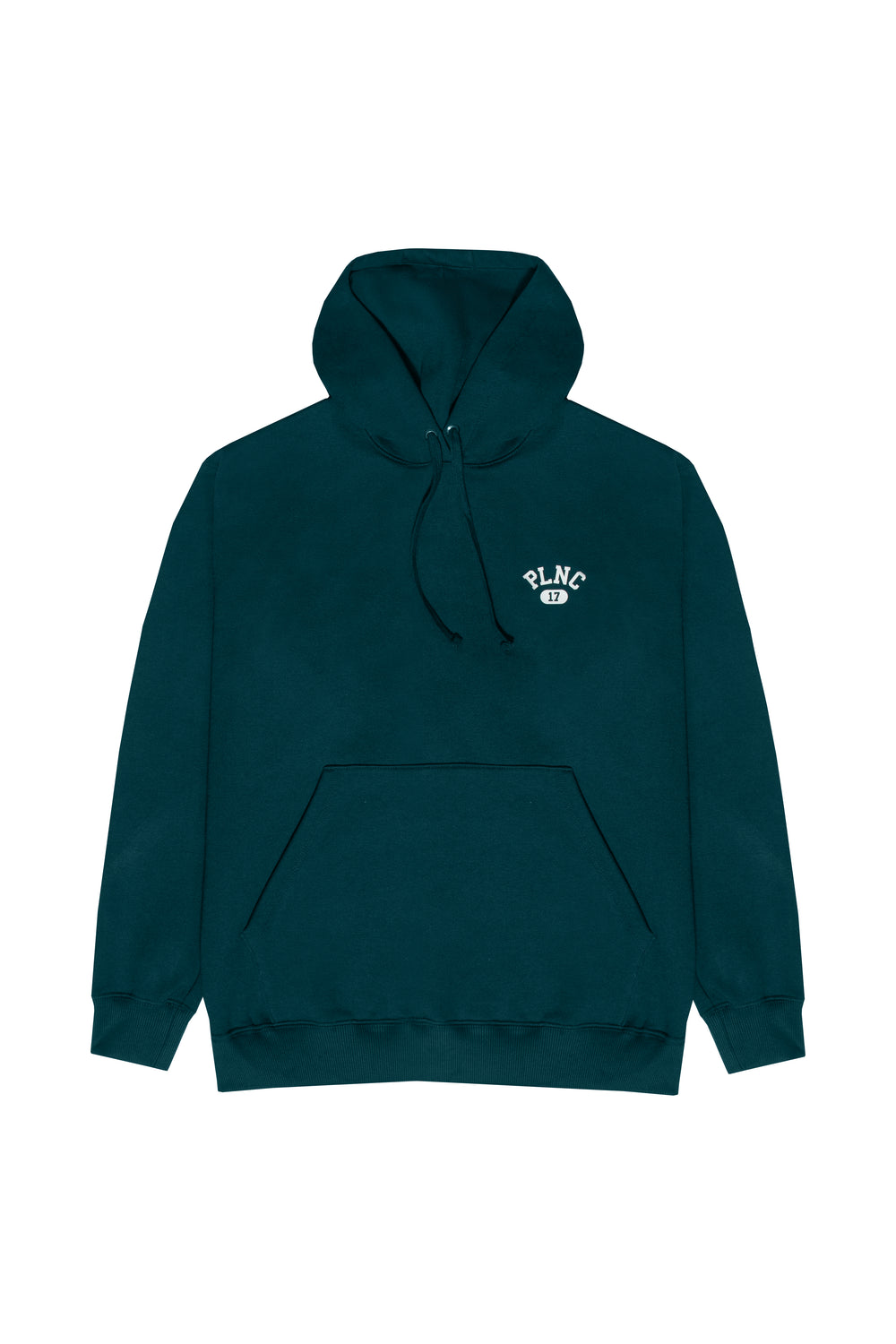 MOLETOM HOODIE "PLNC COLLEGE" DARK SEA