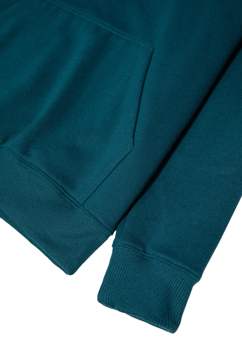 MOLETOM HOODIE "PLNC COLLEGE" DARK SEA