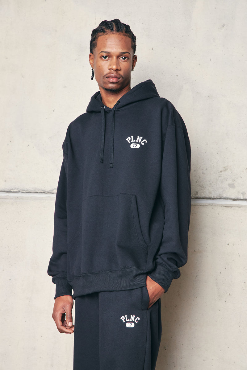 SWEATPANTS MOLETOM "PLNC COLLEGE" BLACK