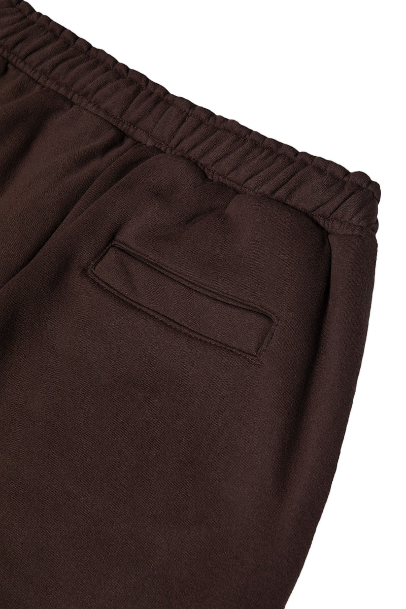 SWEATPANTS MOLETOM "PLNC COLLEGE" BROWN