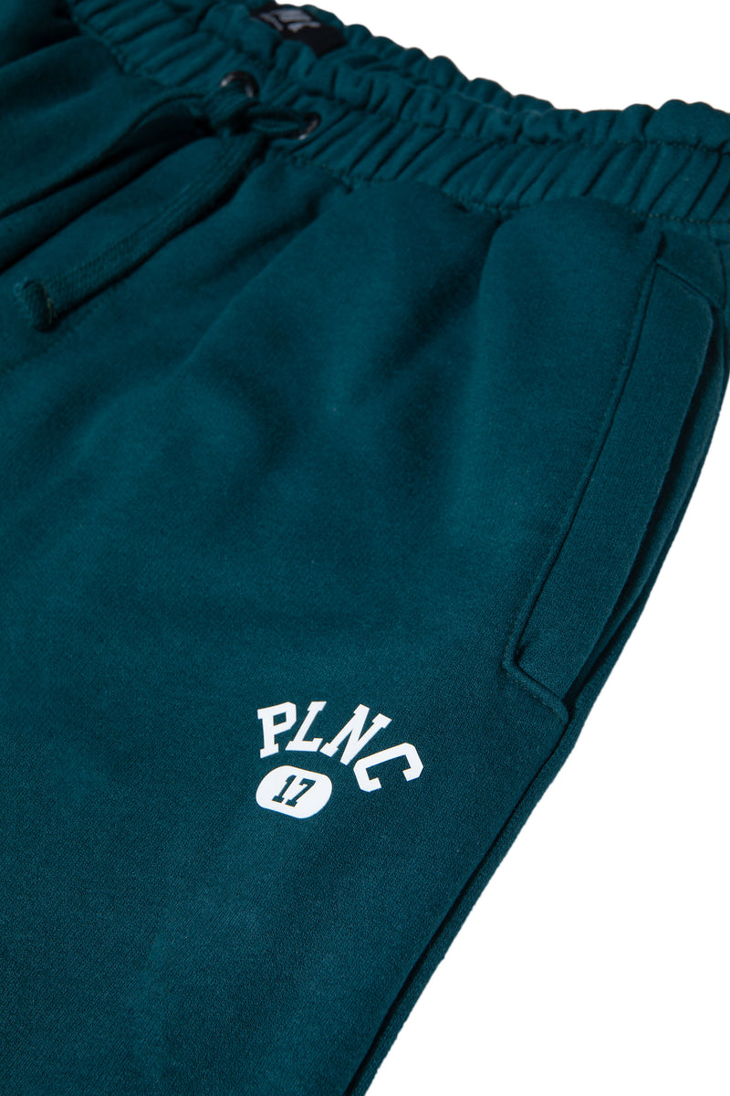 SWEATPANTS MOLETOM "PLNC COLLEGE" DARK SEA