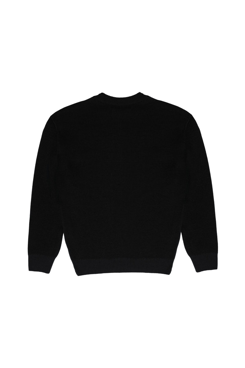 SWEATER "CORPORATION" BLACK