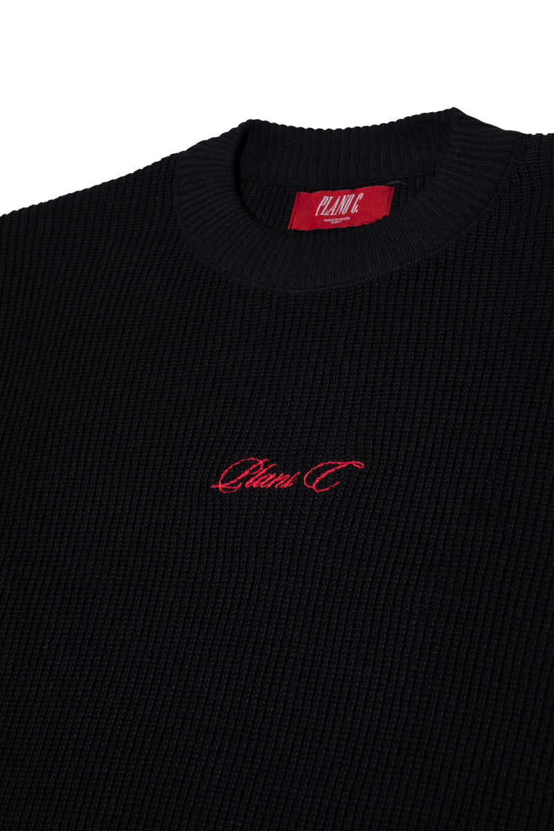 SWEATER "CORPORATION" BLACK
