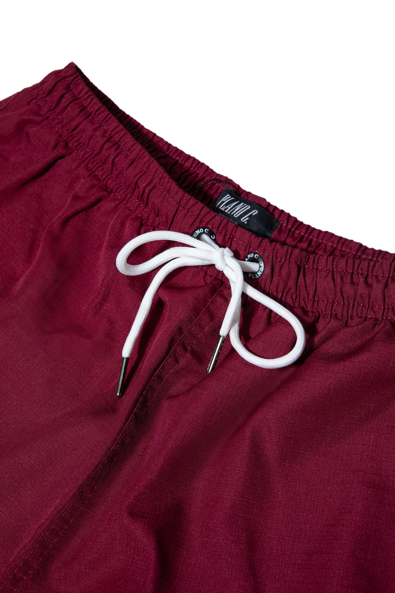 SHORTS RIPSTOP "PC" BURGUNDY