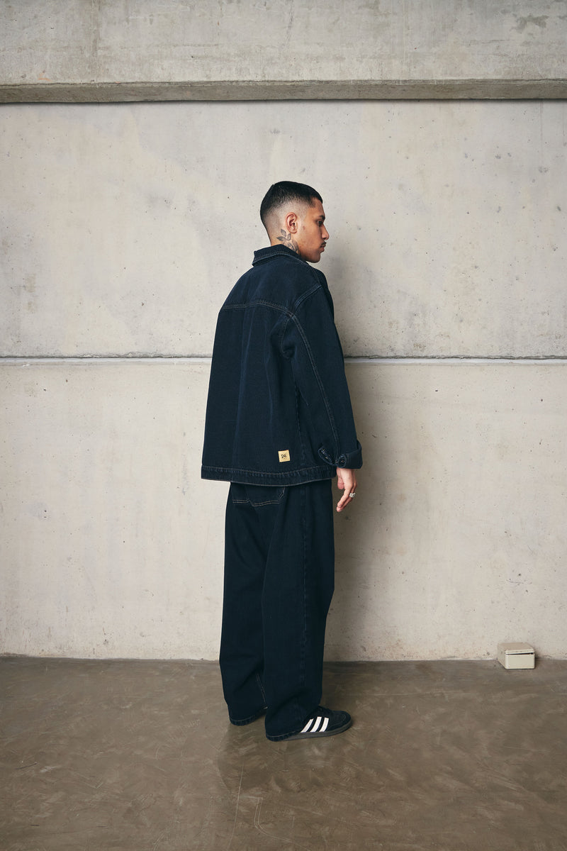 JAQUETA WORK DARK DENIM