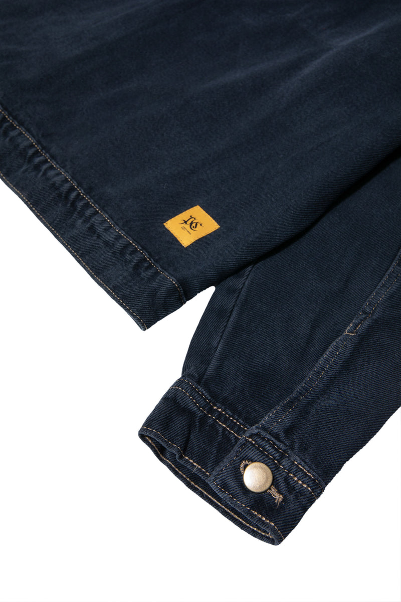 JAQUETA WORK DARK DENIM