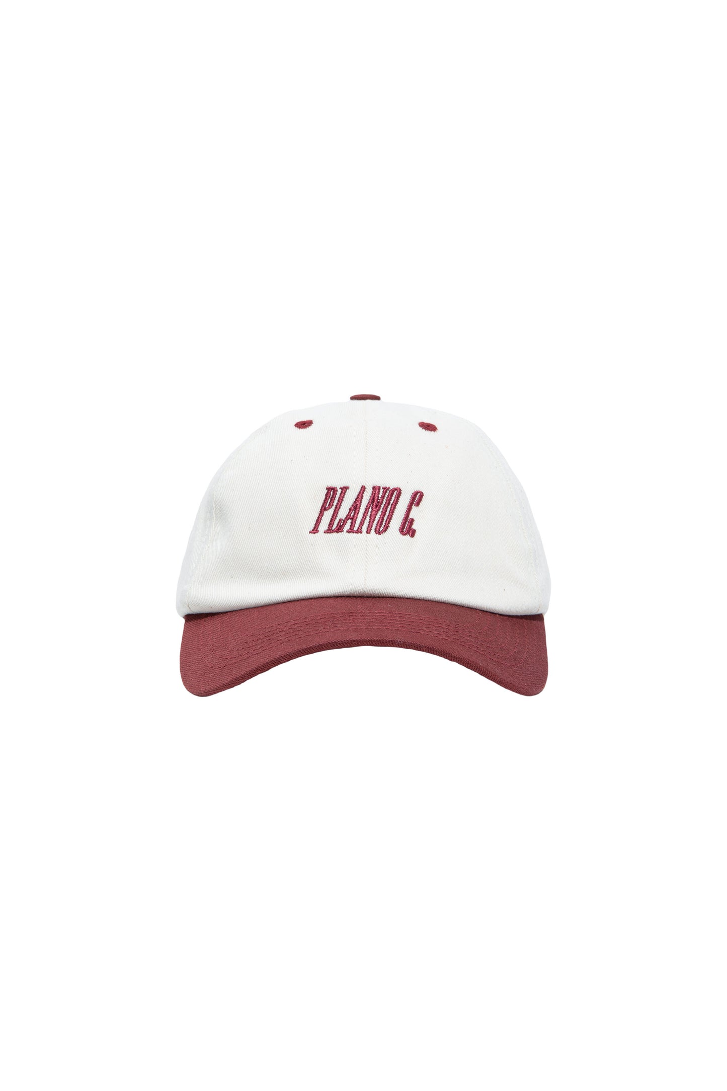 BONÉ DAD HAT "LOGO" OFF-WHITE/BORDO