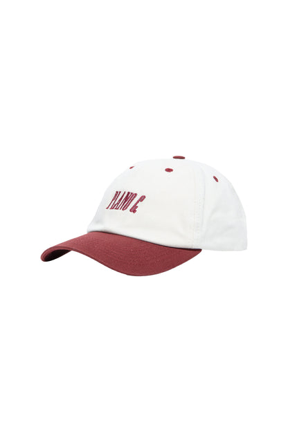 BONÉ DAD HAT "LOGO" OFF-WHITE/BORDO