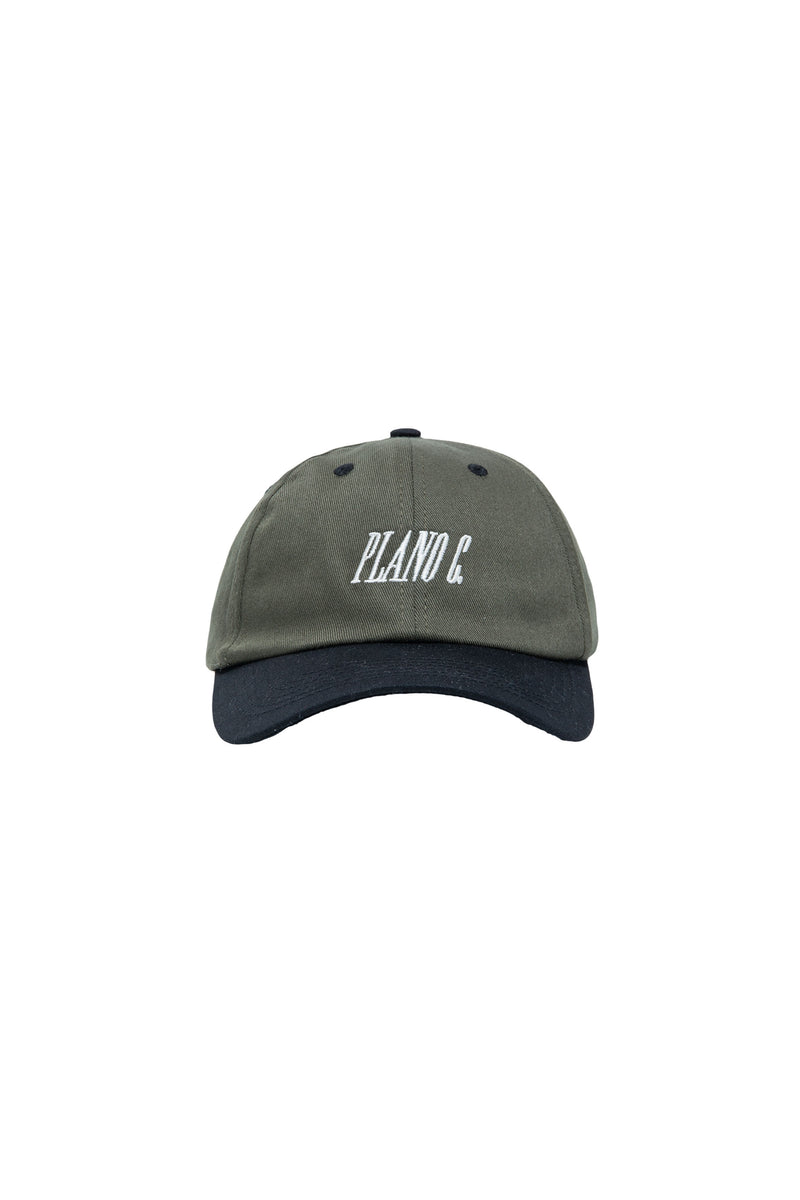 BONÉ DAD HAT "LOGO" GREEN/BLACK