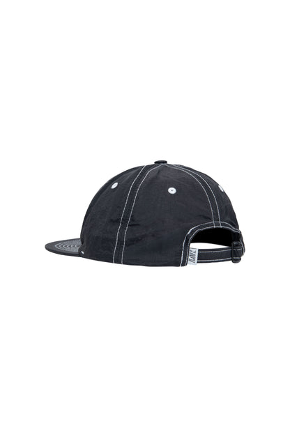 6 PANEL HAT PC PRETO