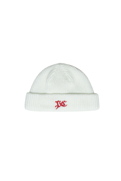 BEANIE RED PC BRANCO