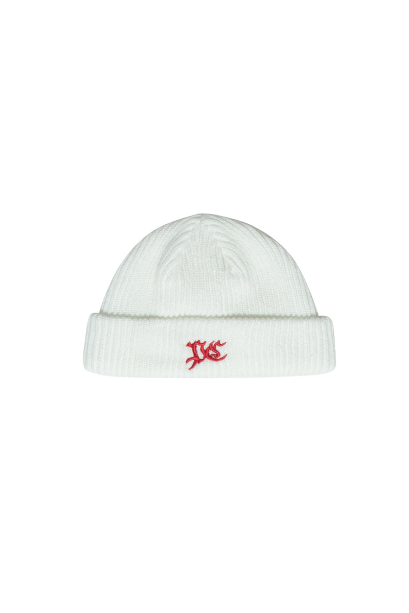 BEANIE RED PC BRANCO