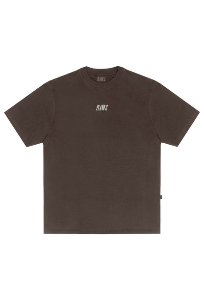 CAMISETA "LOGO" BROWN