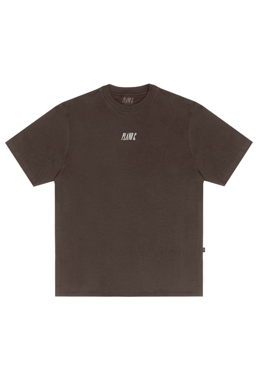 CAMISETA "LOGO" BROWN