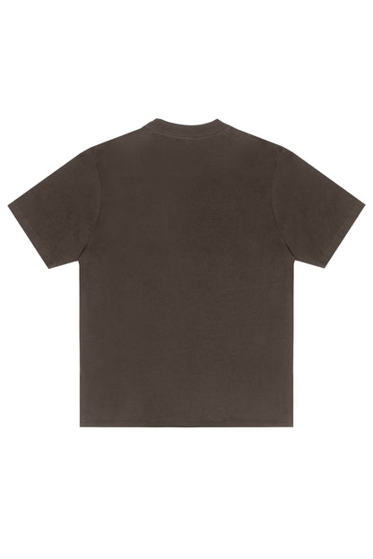 CAMISETA "LOGO" BROWN