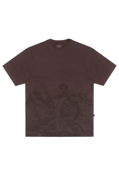 CAMISETA "IN VINO VERITAS" BROWN