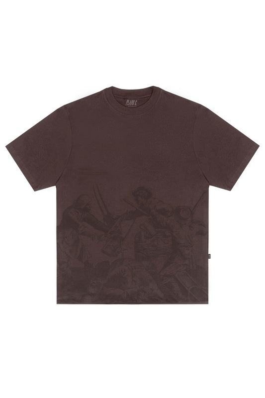 CAMISETA "IN VINO VERITAS" BROWN