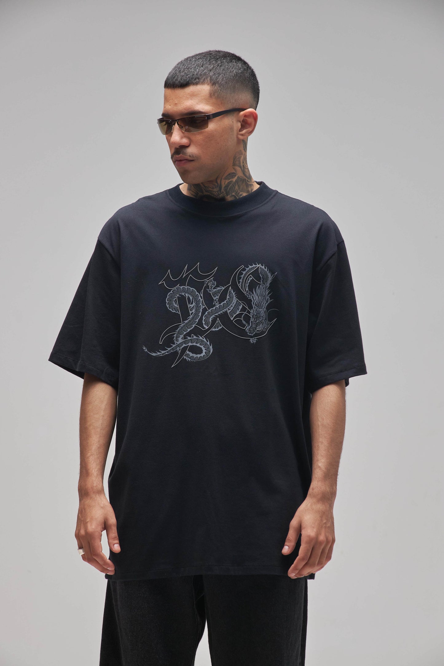 CAMISETA "DRAGON" BLACK