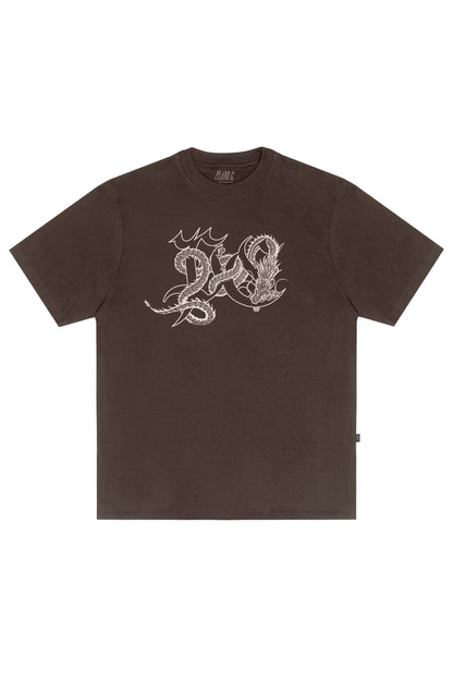 CAMISETA "DRAGON" BROWN
