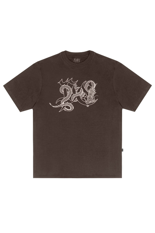 CAMISETA "DRAGON" BROWN