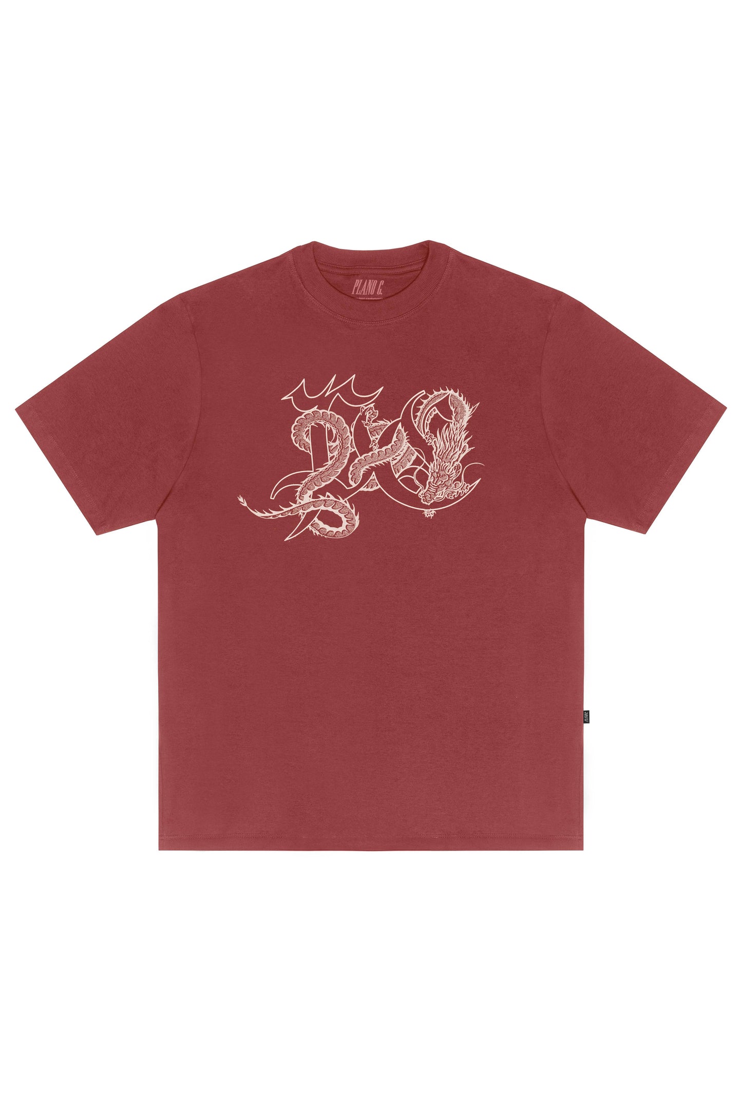 CAMISETA "DRAGON"BARN RED