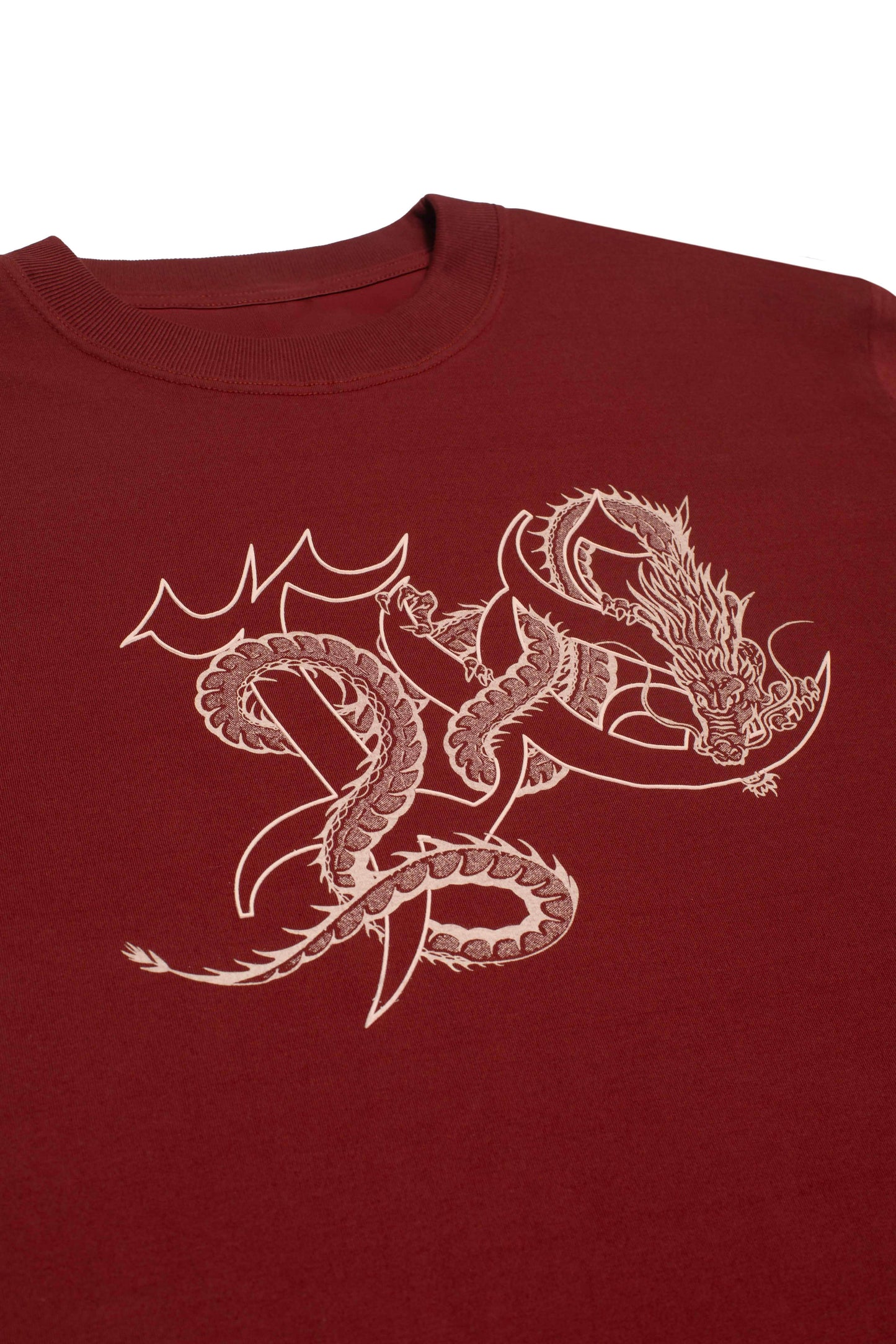 CAMISETA "DRAGON"BARN RED