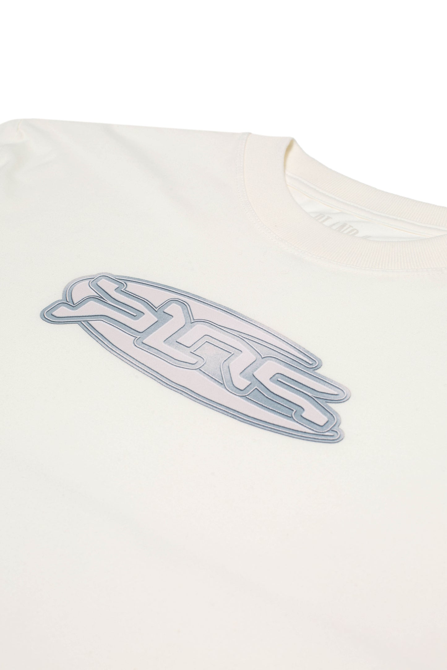 CAMISETA "IRON PLATE" OFF WHITE