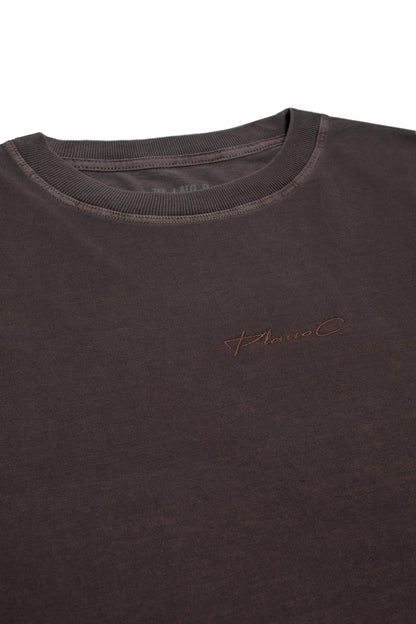 CAMISETA STONE "SIGNATURE" BROWN