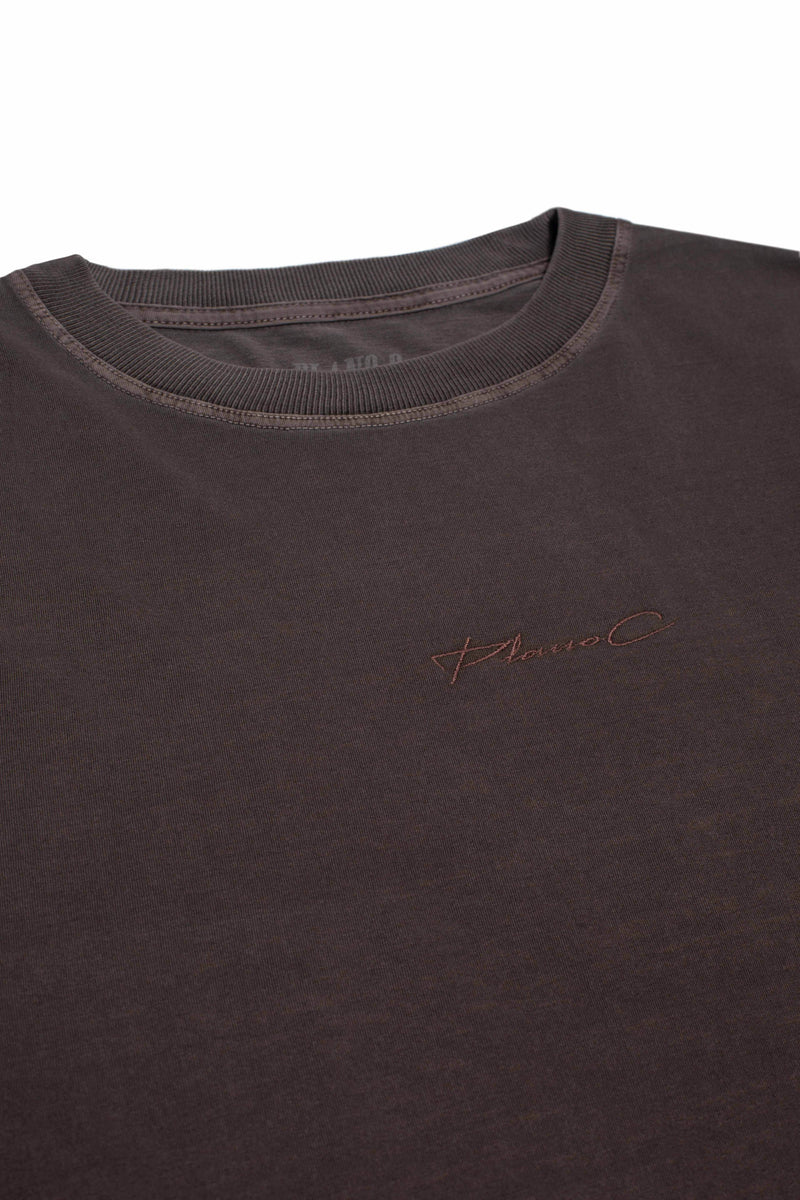 CAMISETA STONE "SIGNATURE" BROWN